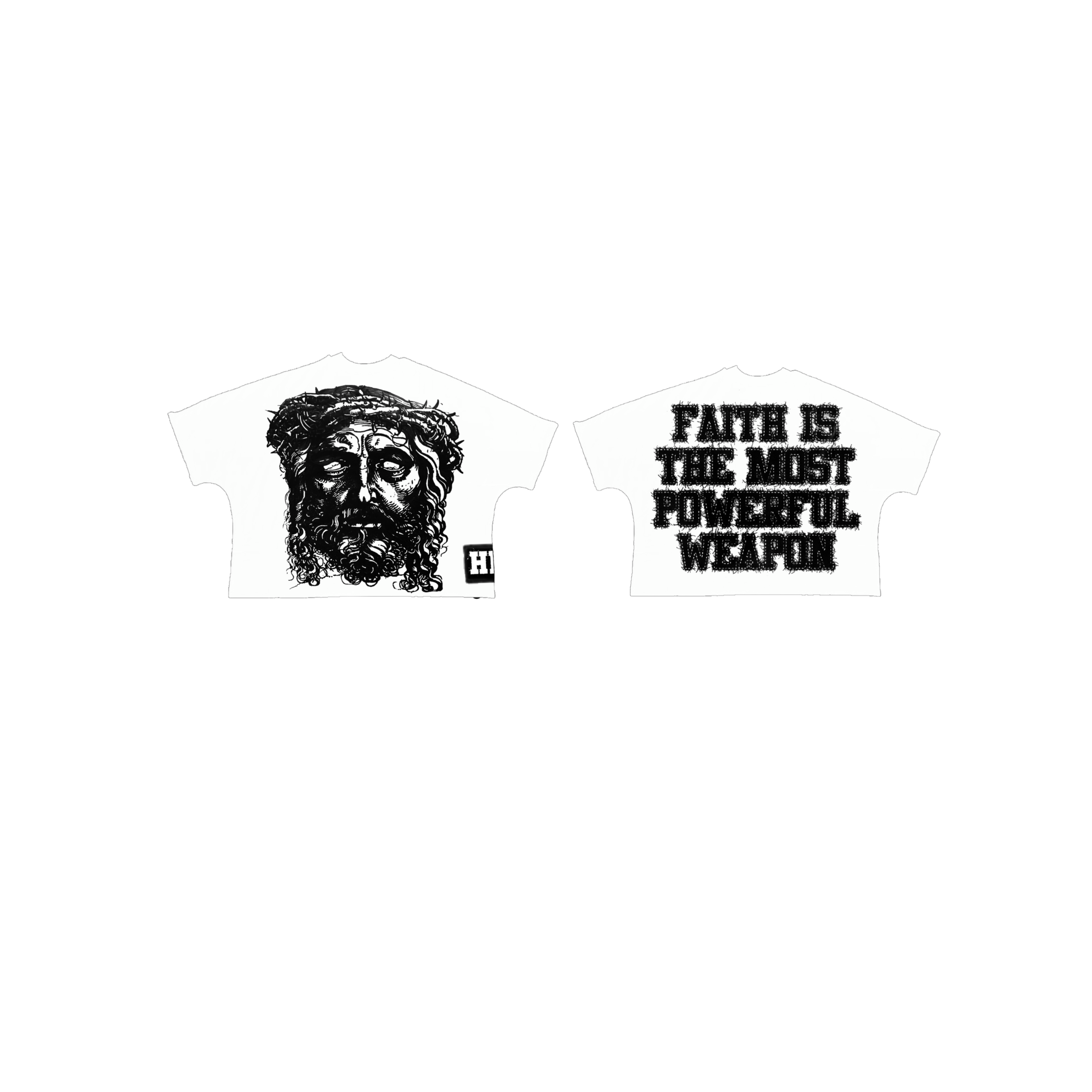HP Faith Is The Most Powerful Weapon Copped T-Shirt